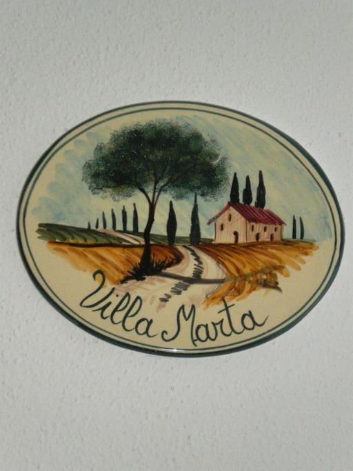 Villa Marta Contignano Buitenkant foto